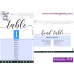 Rustic Wedding Seating Chart template, Wedding Find Your Seat template,(051w)
